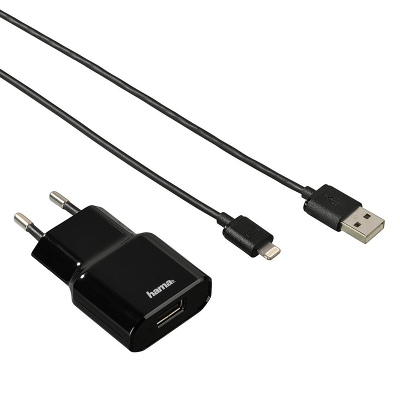 Hama Reise-Ladeset Picco + Apple Lightning-Kabel