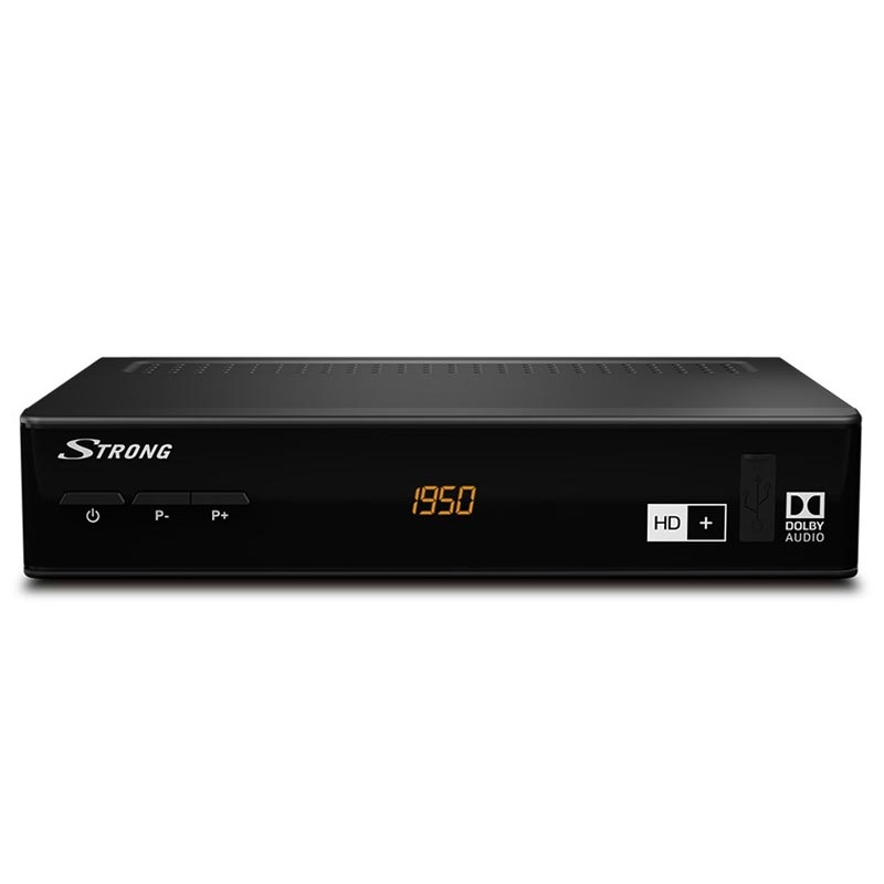 Strong SRT 7806 digitaler HD Satelliten Receiver inkl. HD+ Karte für 6 Monate 2. Wahl Qualitätsprodukt