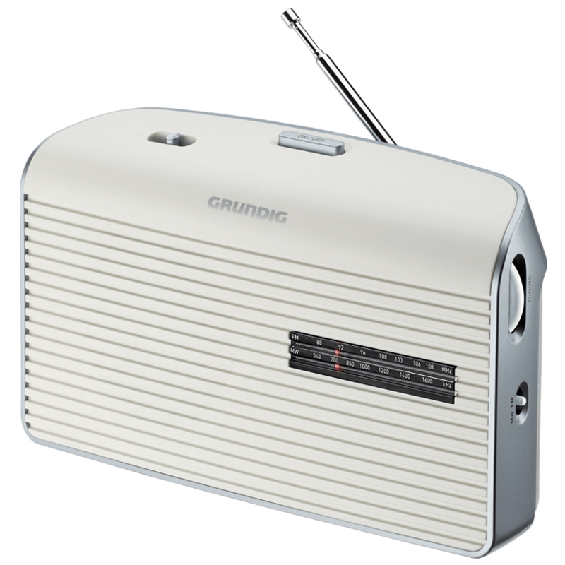 Grundig Music 60 Radio white/silver