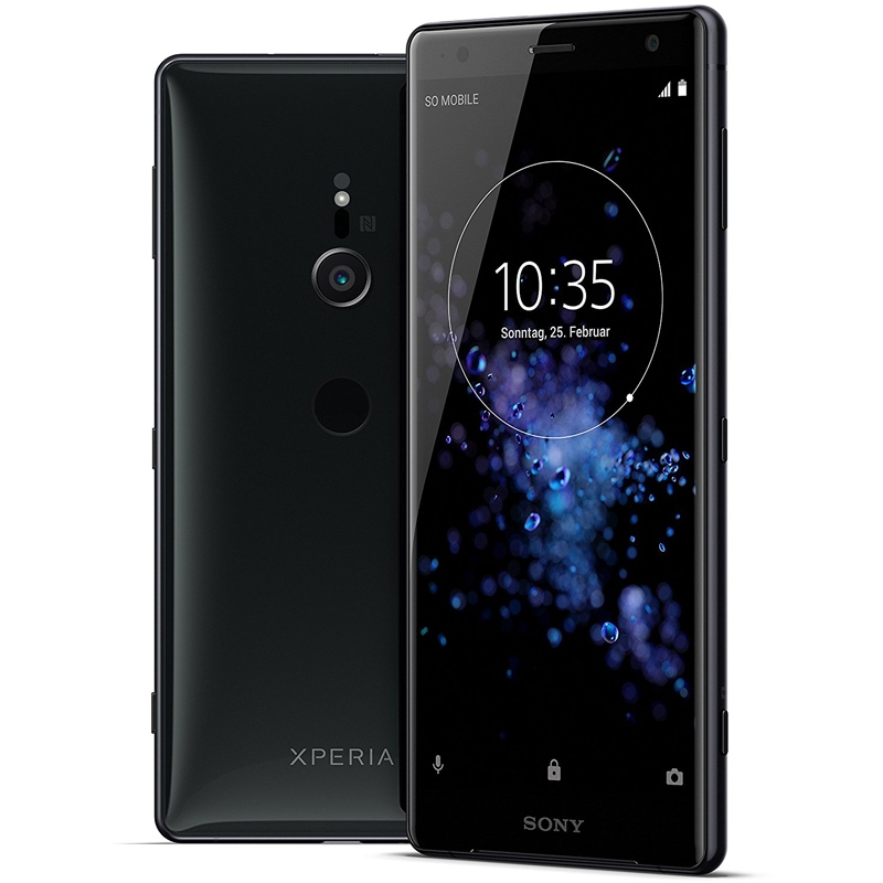 Sony Xperia XZ2 Dual-SIM Smartphone liquid black