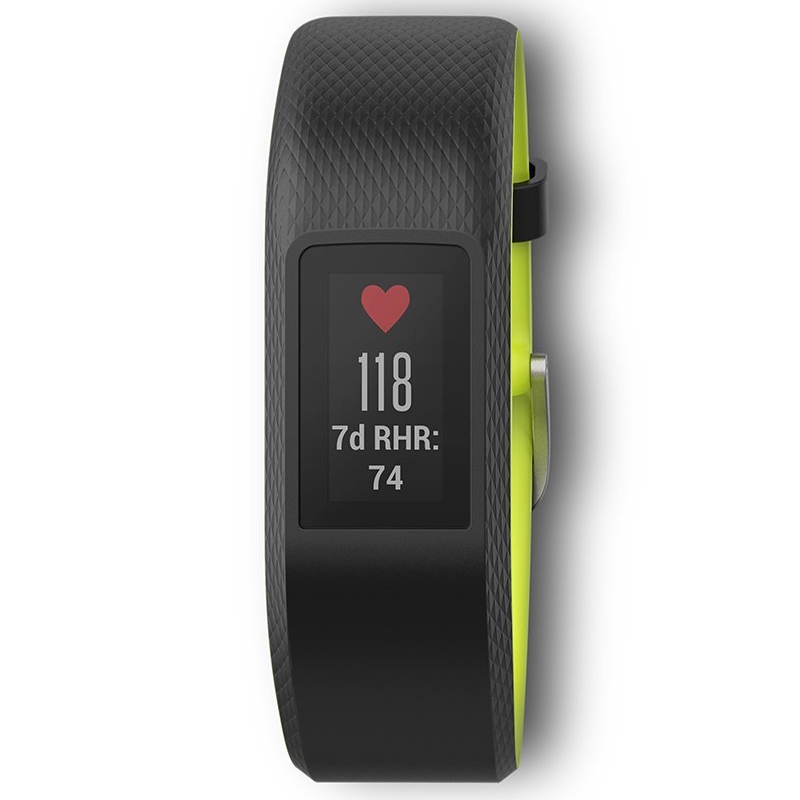 Garmin vívosport GPS-Fitness-Tracker schwarz/lime