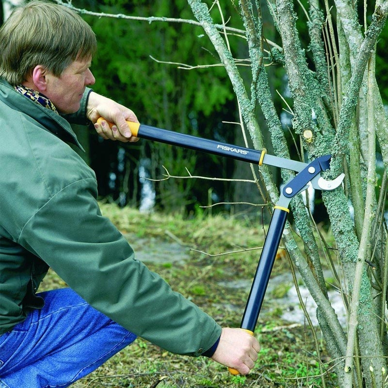 Fiskars PowerGear Amboss 64cm Astschere