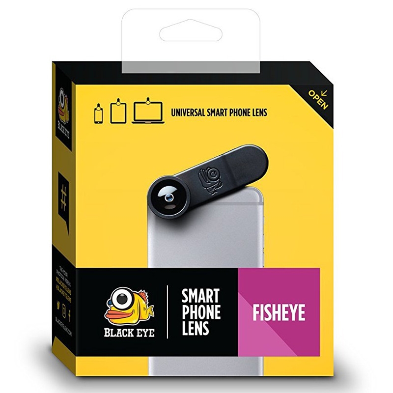 Black Eye Premium Smartphone Objektiv - Fisheye 180°