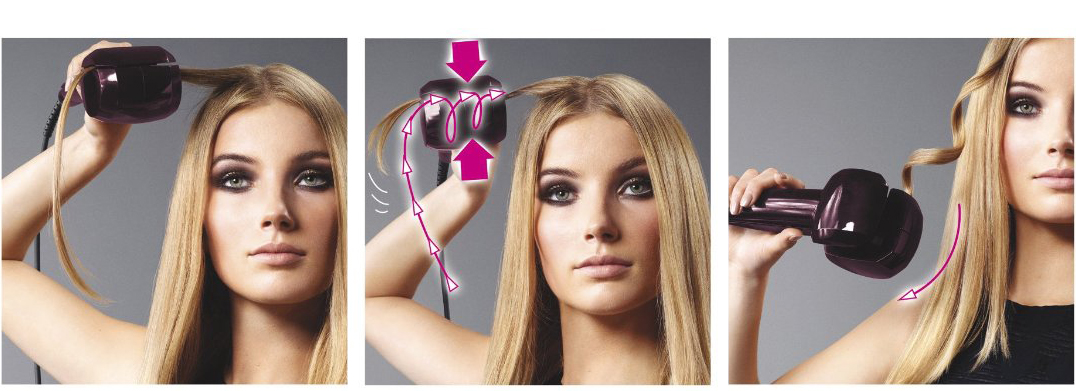 BaByliss Curl Secret C1000E Keramik Lockendreher violett