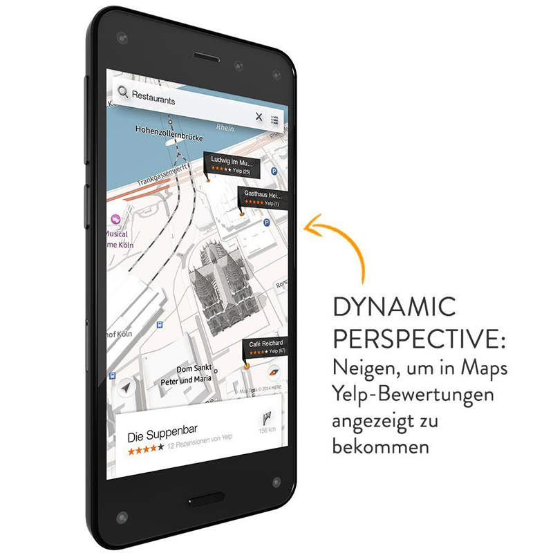 Amazon Fire Phone 32GB schwarz Telekom Handy