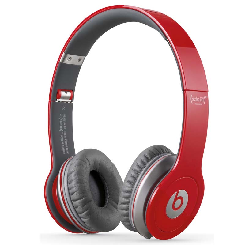 Monster Beats by Dr. Dre Solo HD rot On-Ear Kopfhörer