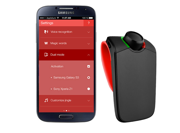 Parrot MINIKIT Neo2 HD Blau Freisprecheinrichtung