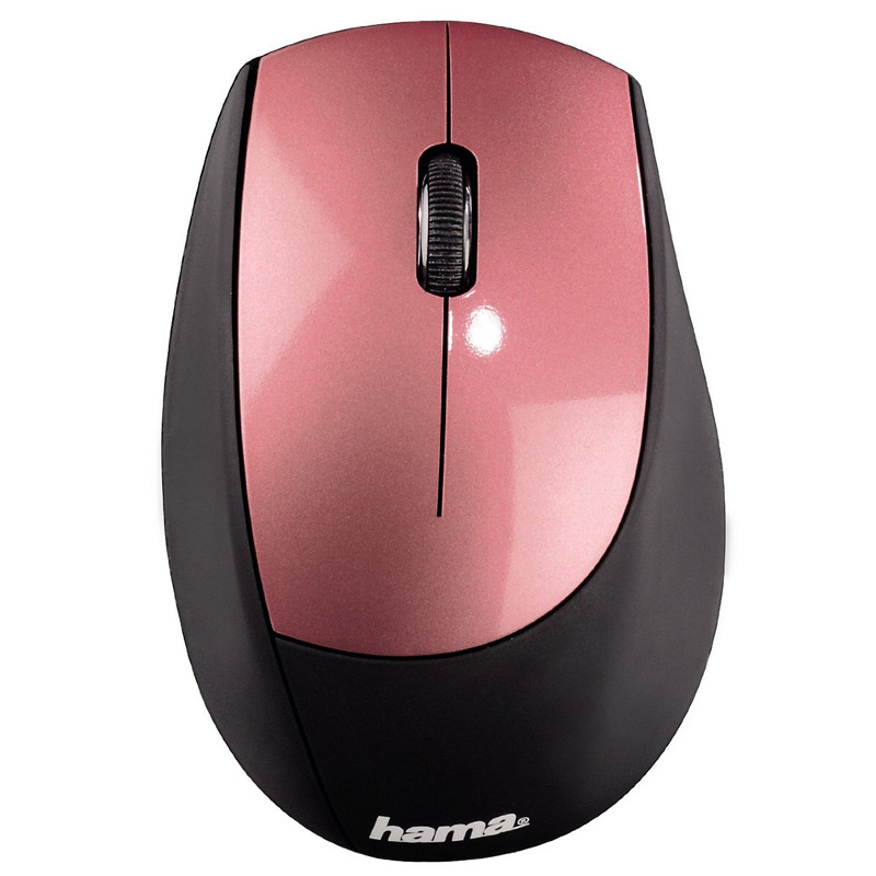 Hama Funkmaus M2150 Schwarz/Altrosa