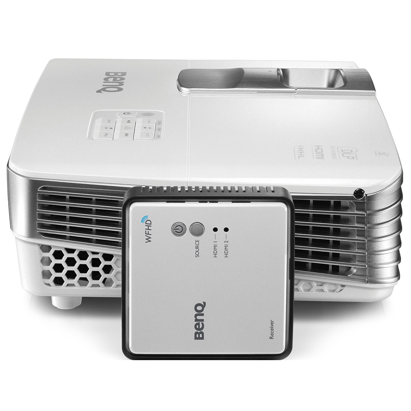 BenQ W1070+W 2200 Ansi-Lumen Wireless Full-HD 3D-Beamer