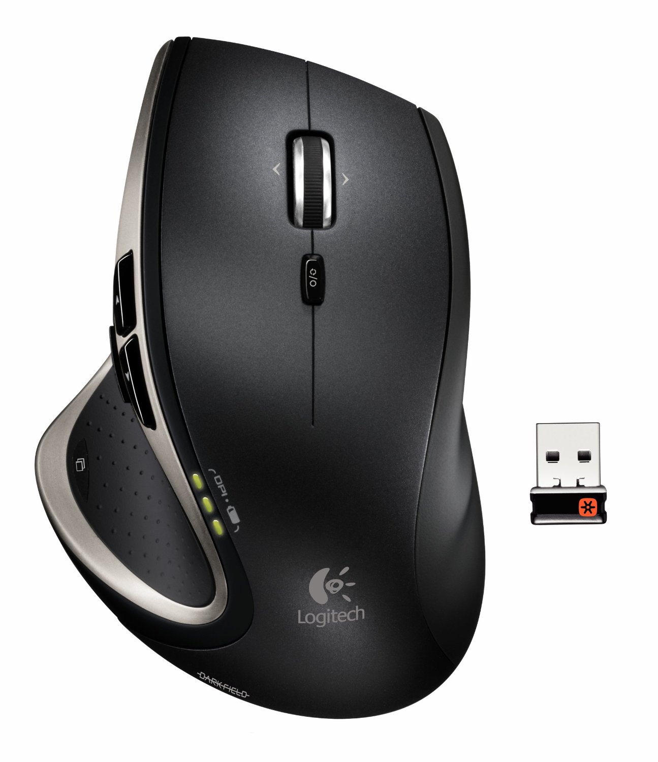 Logitech Performance Maus MX Cordless USB schwarz