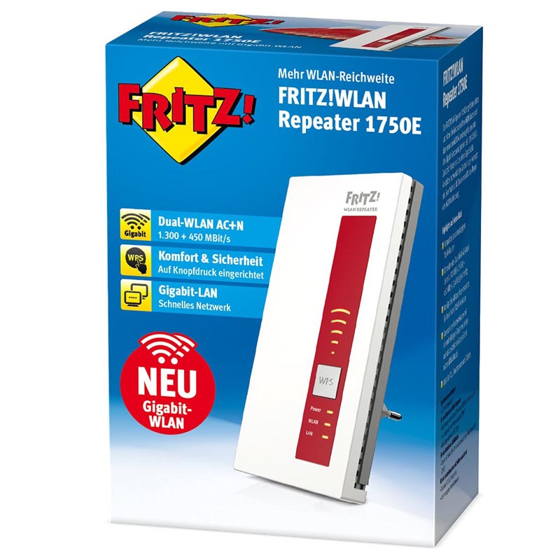AVM FRITZ!WLAN Repeater 1750E