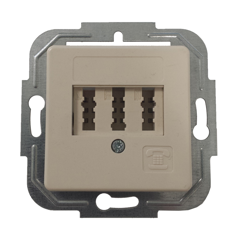 TAE-Anschlussdose 3x6 NFN, UP