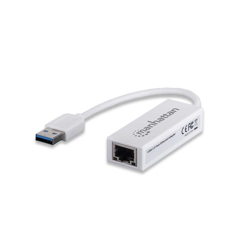 Manhatten USB 2.0 auf Fast Ethernet Adapter