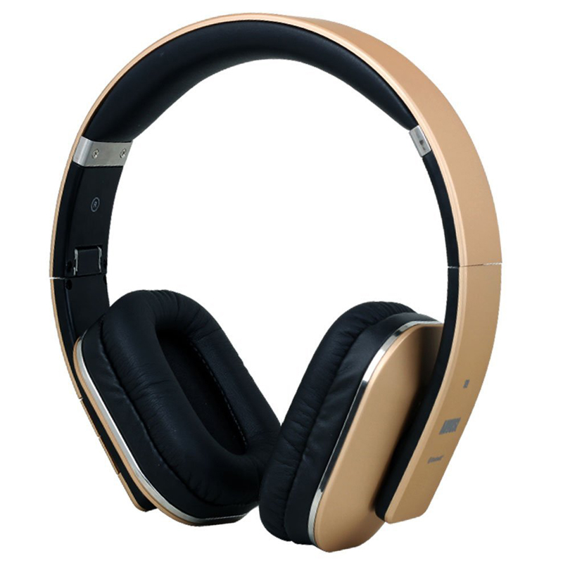 August EP650G Bluetooth NFC Kopfhörer gold