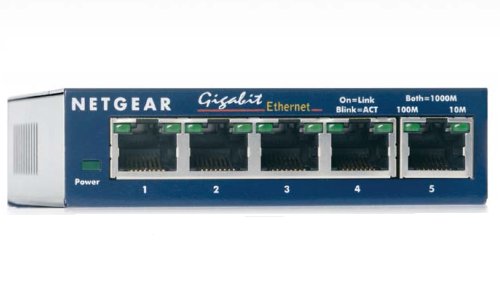 Netgear GS105GE 5-port (RJ-45) Switch