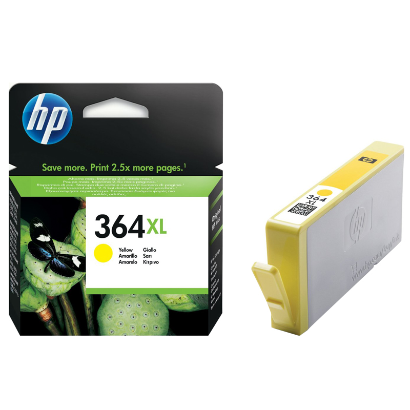 HP Tintenpatrone 364 XL gelb