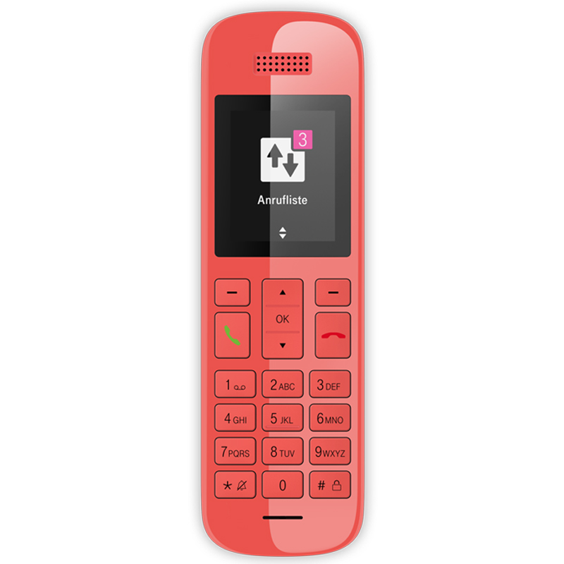 Telekom Speedphone 10 schwarz koralle