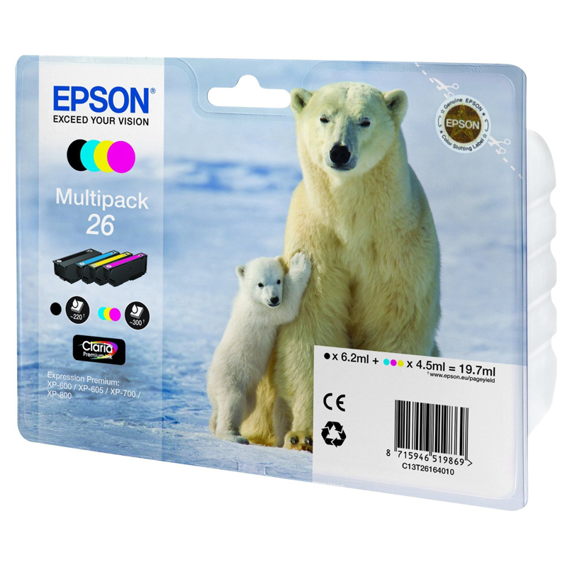 Epson Multipack 26 Claria Premium Tintenpatrone