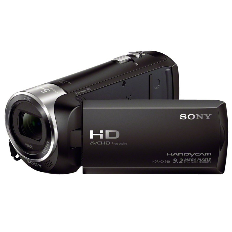 Sony HDR-CX240E Camcorder schwarz