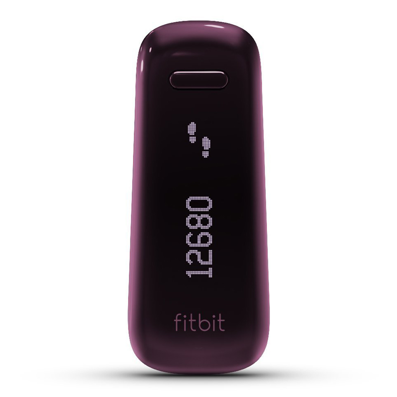 FitBit One Fitness-Tracker burgunder
