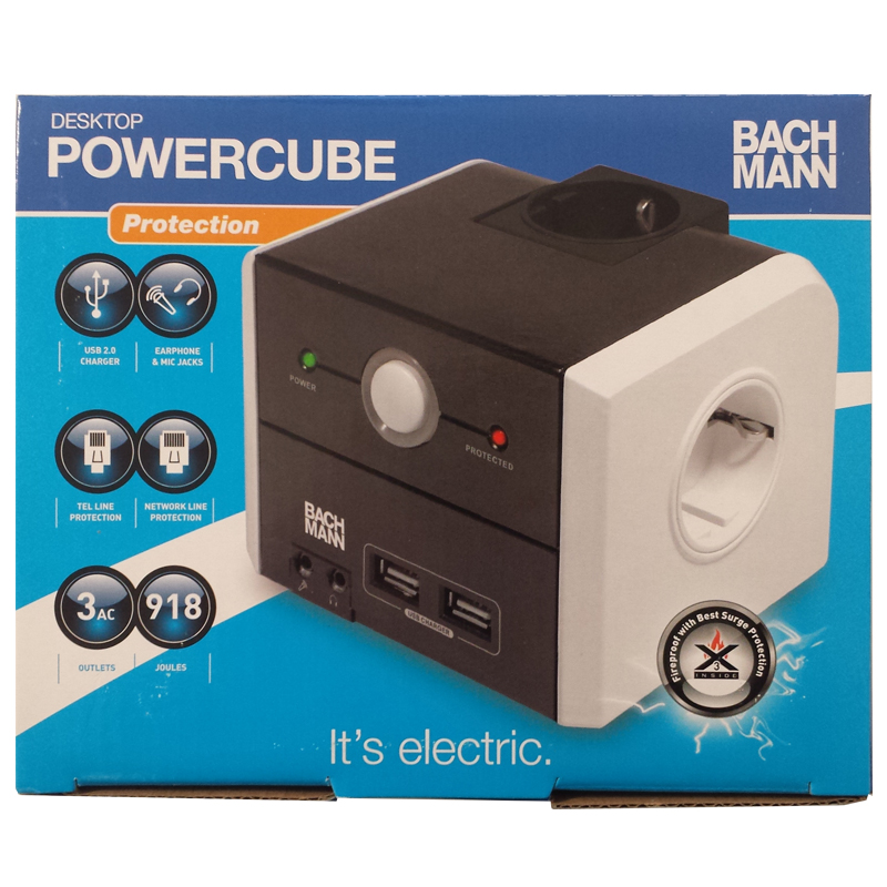 Bachmann Steckdosenleiste Power Cube Protection