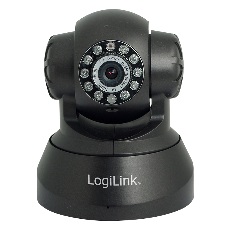 LogiLink Wireless WLAN IP Kamera mit Mikro (WC0030A)