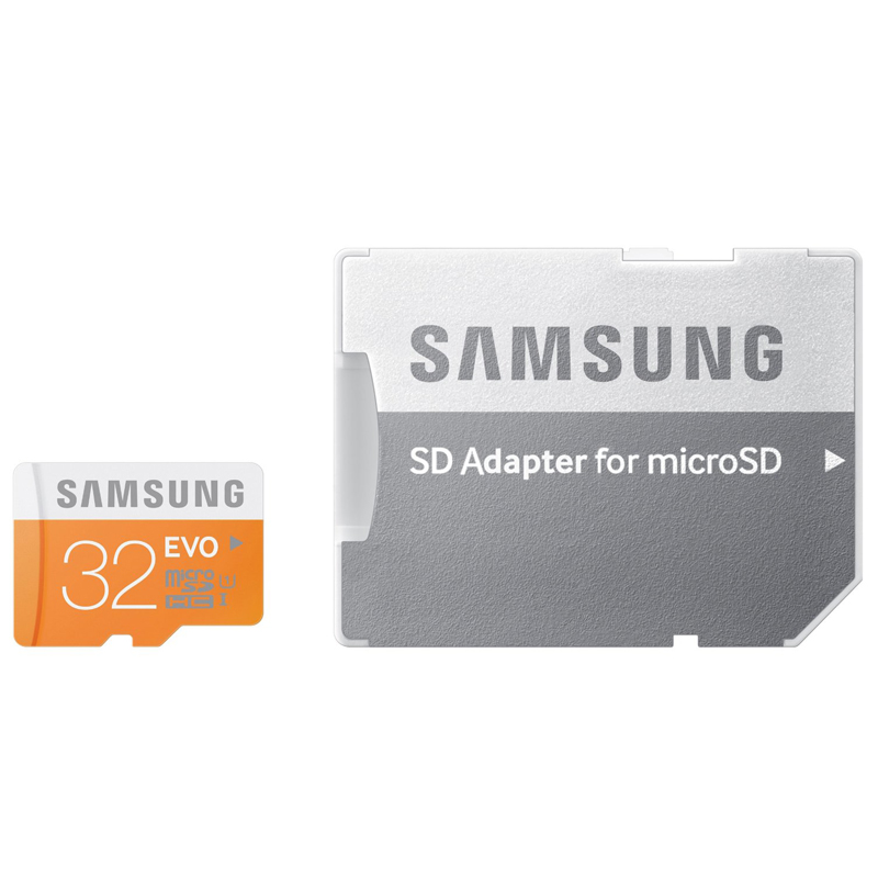 Samsung 32GB micro SDHC Card Class 10 - EVO mit Adapter