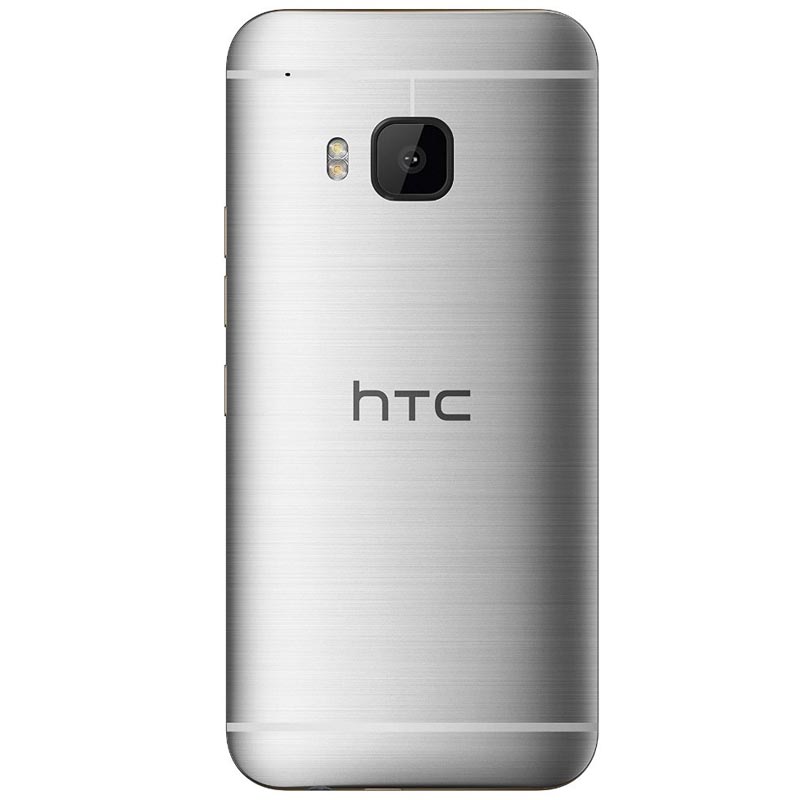 HTC One M9 Handy gold on silver