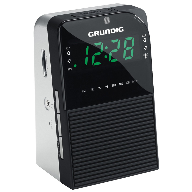 Grundig Sonoclock 790 DCF Uhrenradio silber