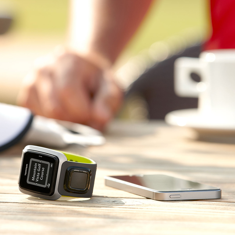 TomTom GOLFER - GPS-Sportuhr - in weiß/grün