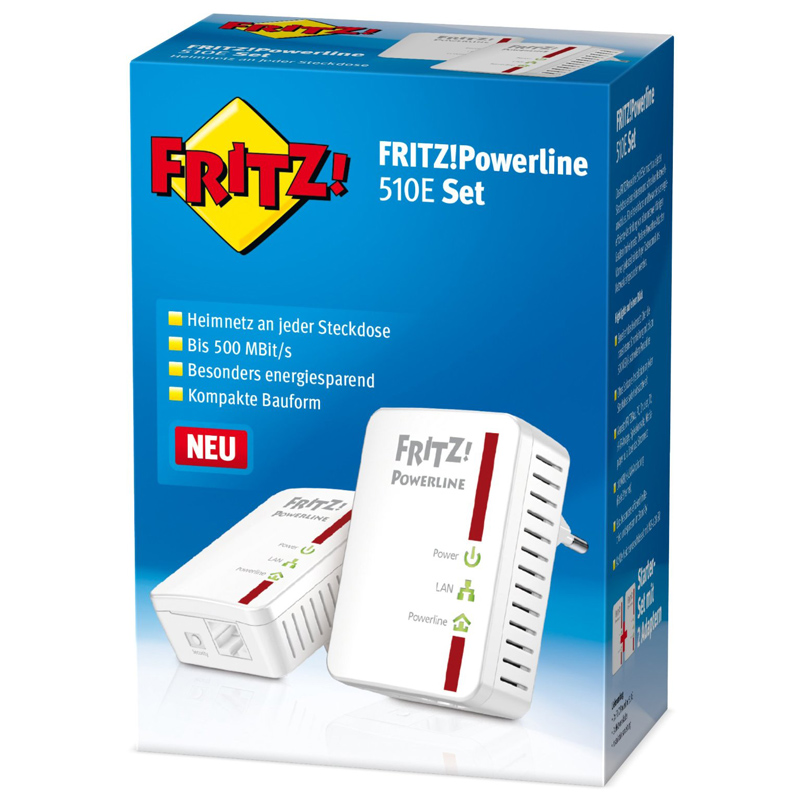 AVM FRITZ!Powerline 510E Set