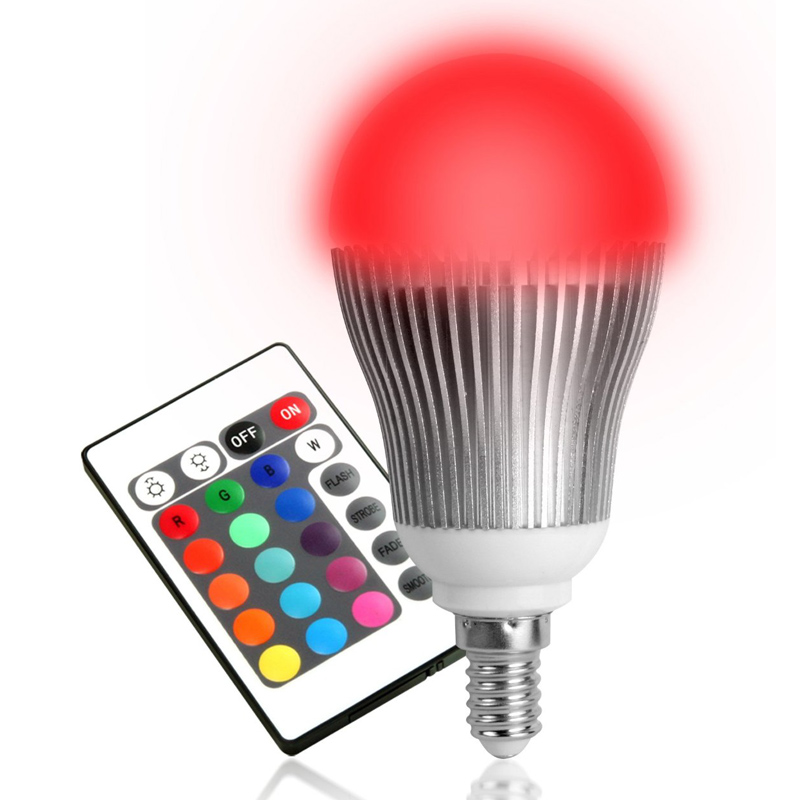 Technaxx LED RGB Lampe E14 5W mit Fernbedienung