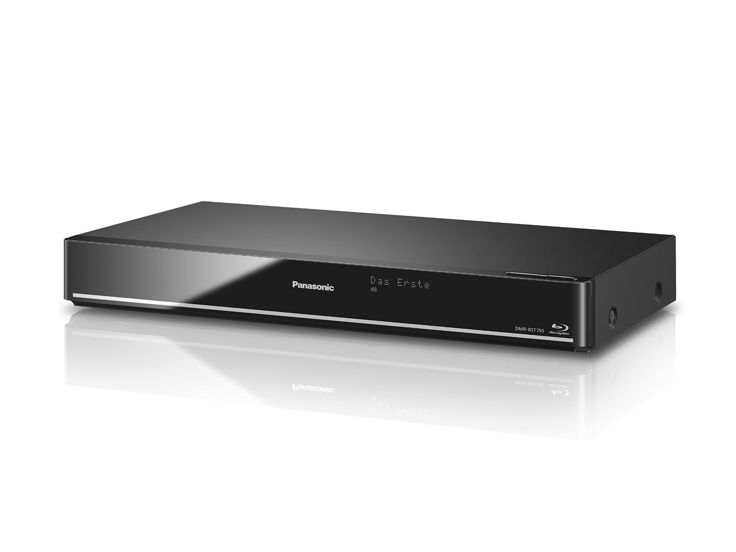 Panasonic DMR-BST750EG Blu ray Recorder 500GB Festplatte (Twin HD, DVB-S Tuner, Einkabelfunktion, WLAN, 2x CI+, HbbTV, 4K Upscaling, Streaming) schwarz