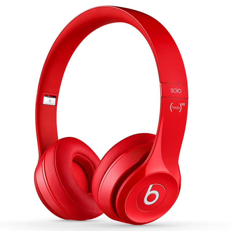 Beats Solo 2 On-Ear Kopfhörer rot