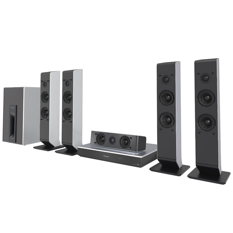 Panasonic SC-BTT505EG9 Heimkinoanlage inkl. Blu-ray Receiver