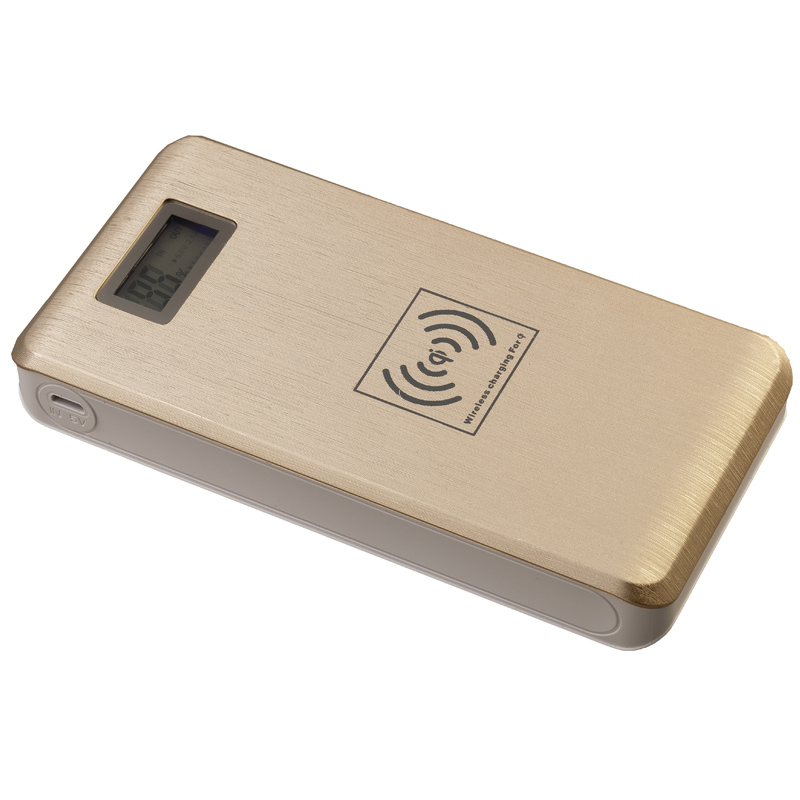 Peter Jäckel Qi Wireless Charger PowerStar 12.000mAh Gold