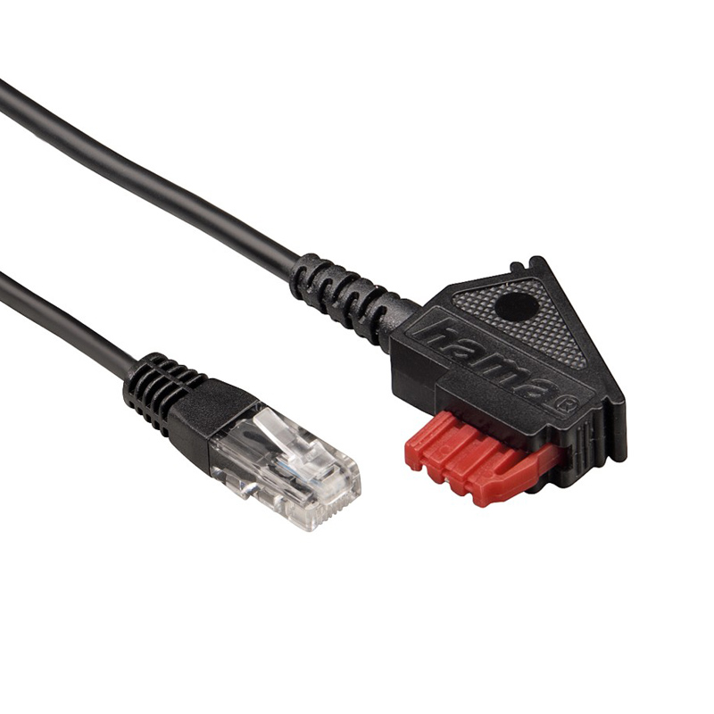 Hama DSL-Box-Kabel 6m Schwarz