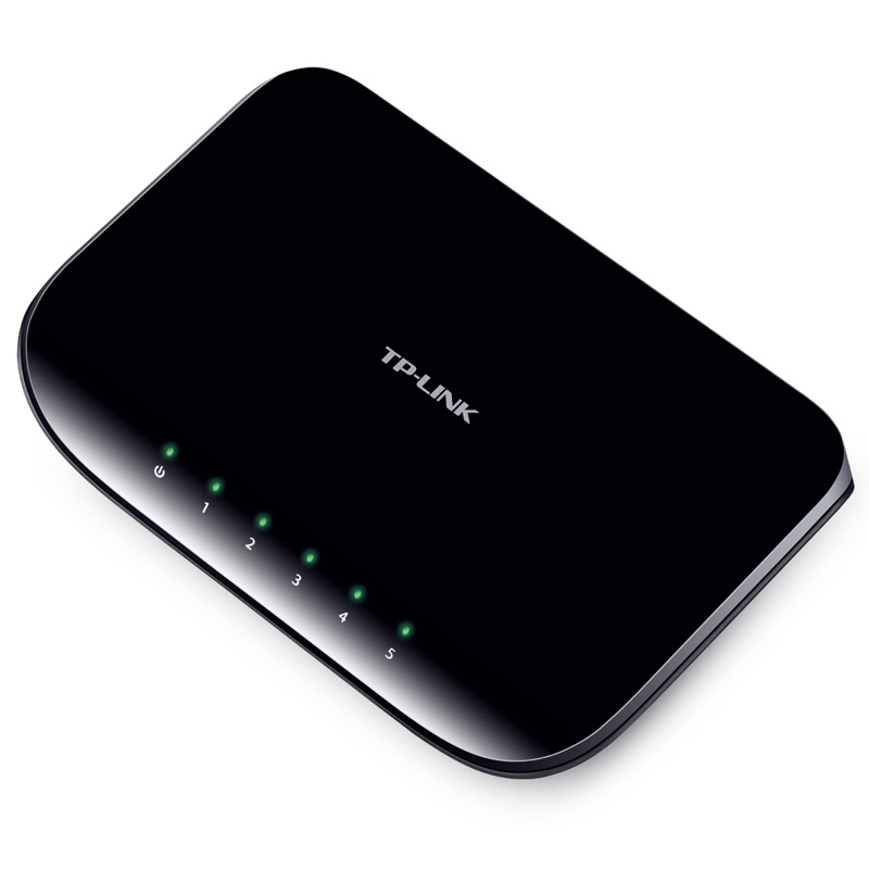 TP-Link TL-SG1005D V6.0 5 Port Gigabit Desktop Switch schwarz