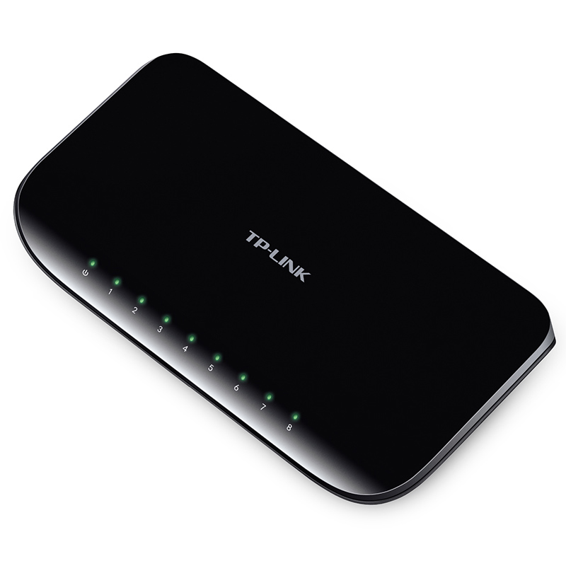 TP-Link TL-SG1008D V6.0 8 Port Gigabit Desktop Switch schwarz