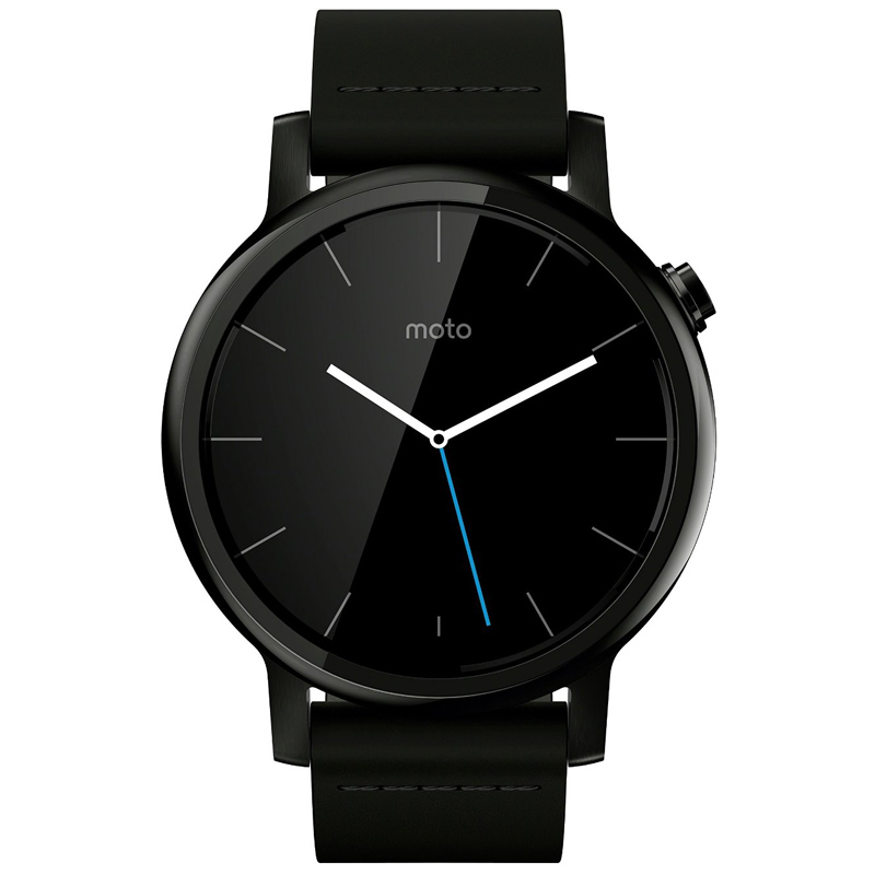 Motorola Moto 360 2. Gen. black leather