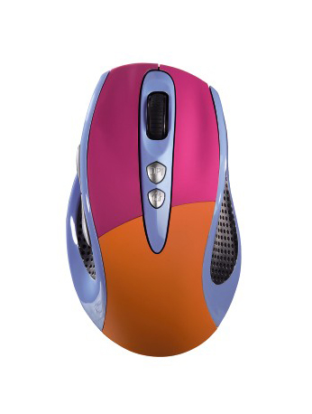 Hama Optische Funkmaus Knallbunt BLAU