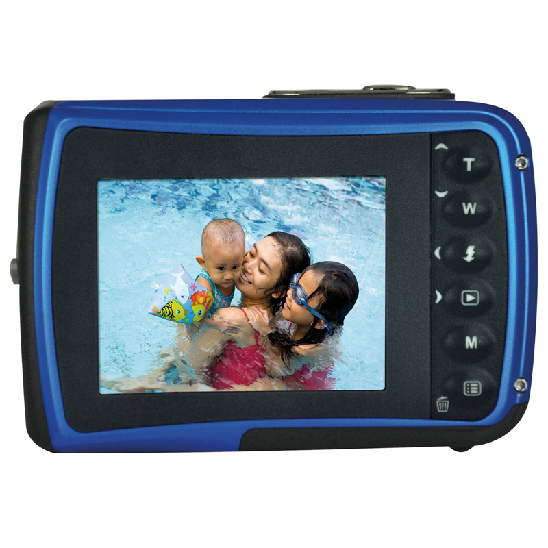 Rollei Sportsline 60 blau Digitalkamera Ausstellungsgerät