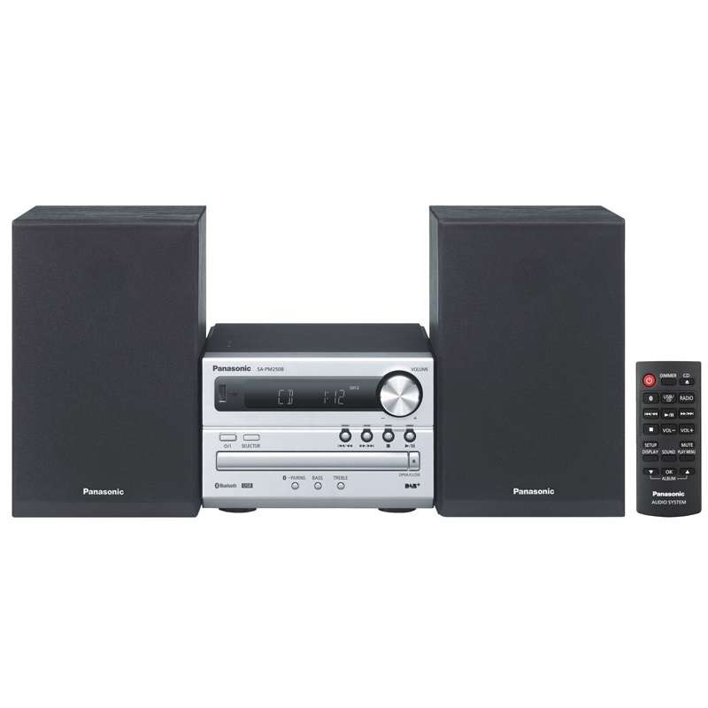 Panasonic SC-PM250BEGS Micro HiFi System