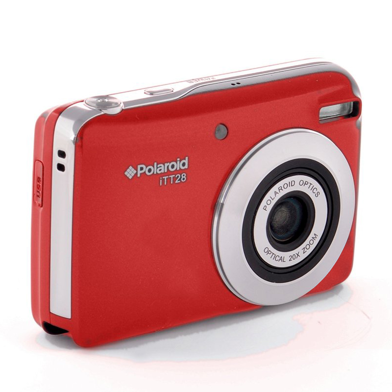 Polaroid 20.1MP ITT28 Digitalkamera rot
