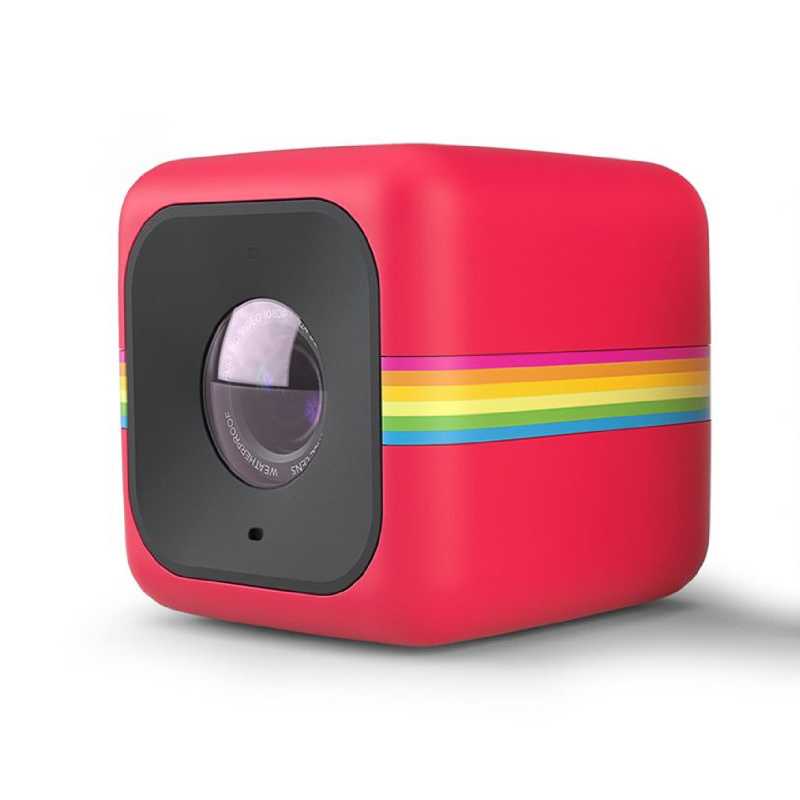 Polaroid Cube Plus Wifi Action Kamera rot
