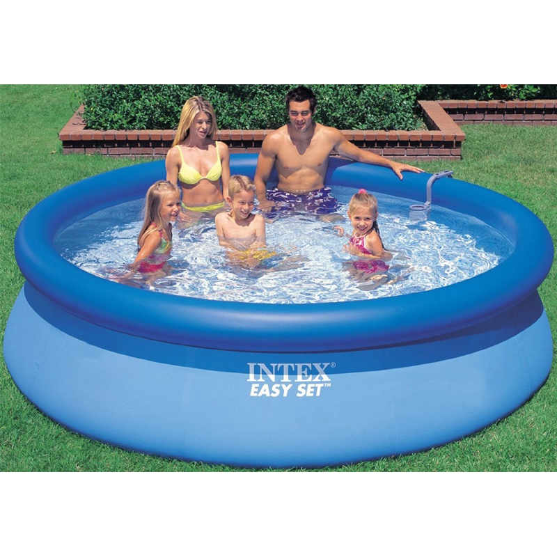 Intex Aufstellpool Easy Set Pools, Blau, 366 x 91 cm