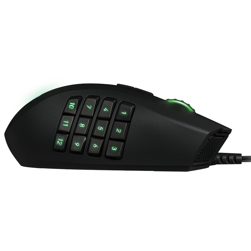 Razer Naga Gaming Maus für Linkshänder schwarz