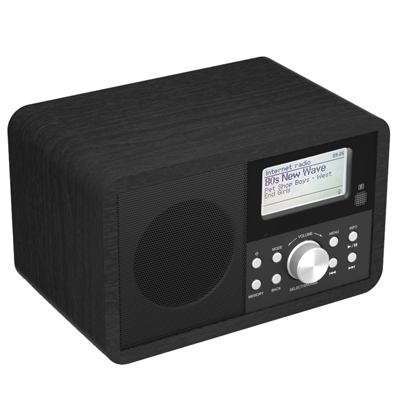 Denver IR-110 Internet Radio FM Radio WiFi + LAN Anschluss
