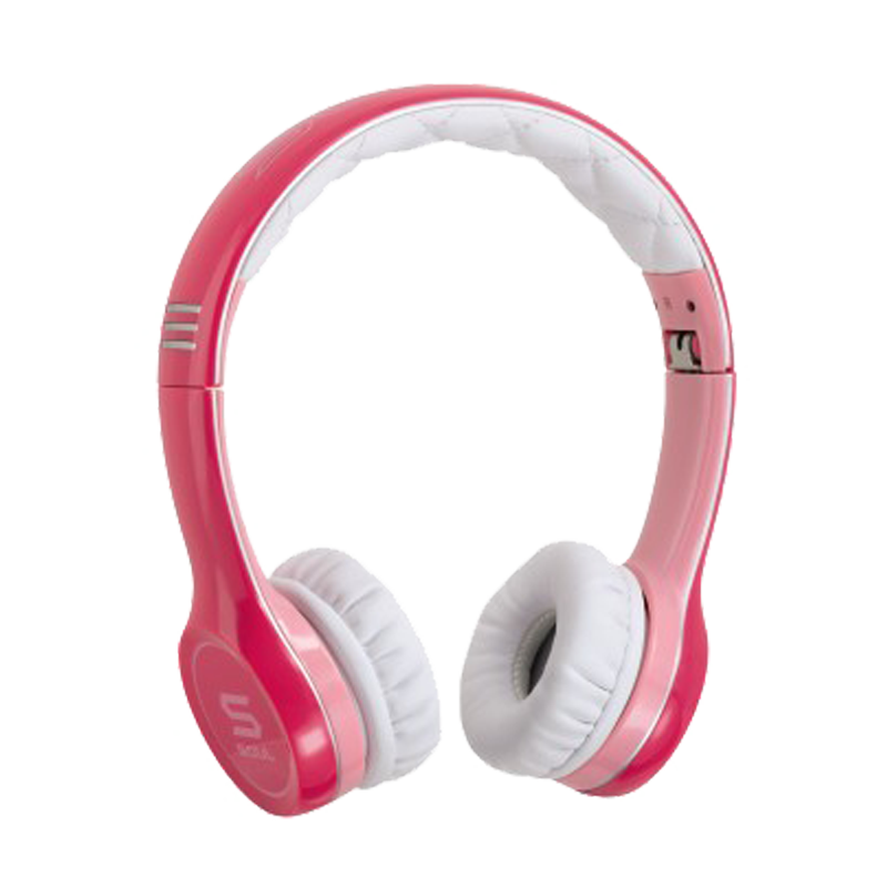 SOUL On-Ear-Kopfhörer SL100 Pink weiß