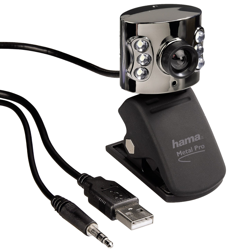 Hama Webcam Metal Pro